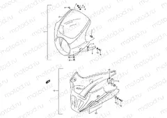 41A - COWLING (MODEL M/N/P/R/S/T OPTIONAL)
