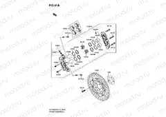 41A - FRONT BRAKE(K5)