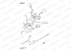 41A - HANDLEBAR (MODEL EXECUTIVE P19)