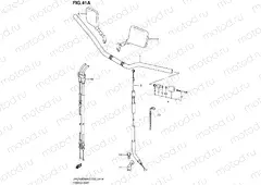 41A - HANDLEBAR (MODEL K7/K8/K9)