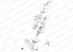 41A - STEERING STEM (MODEL X/Y/K1 P37)
