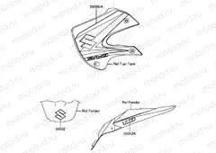 41B - DECAL(DR-Z110 K5)