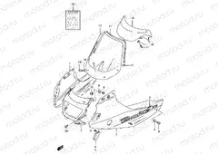 41C - COWLING BODY (GSF1200SY/SAY)