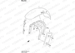 41C - FRONT FENDER (MODEL K1/K2/K3)