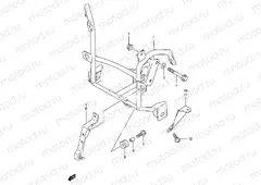42 - COWLING BRACE (GSF1200ST/SV/SAV/SW/SAW/SX/SAX/SY/SAY)