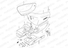 42 - FRAME COVER (MODEL K5/K6/K7)