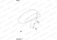 42 - FRONT FENDER