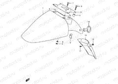 42 - FRONT FENDER