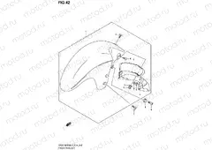 42 - FRONT FENDER