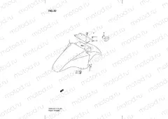 42 - FRONT FENDER (MODEL K7/K8/K9)