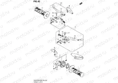 42 - HANDLE LEVER (DR-Z125L3 E33)