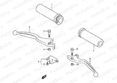 42 - HANDLE LEVER (MODEL N/P/R)