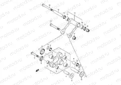 42 - REAR CUSHION LEVER