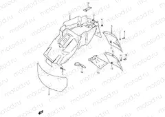 42 - REAR FENDER