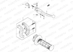 42 - RIGHT HANDLE LEVER