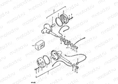 42 - TURN SIGNAL LAMP (E17, E21)