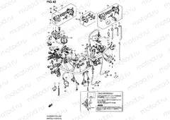 42 - WIRING HARNESS (AN650AK6/AK7/AK8 E02/E19/E51)