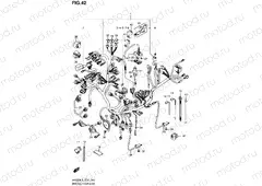 42 - WIRING HARNESS (AN650L3 E02)