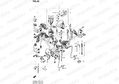42 - WIRING HARNESS (AN650L4 E02)