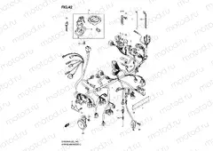 42 - WIRING HARNESS (SV650AK8/AK9/UAK8/UAK9)