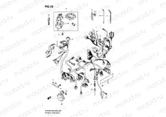 42 - WIRING HARNESS (SV650SAK8/SAK9)