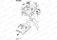 420A - FUEL TANK (GSX-S125MLL8 P21)