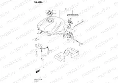 420A - FUEL TANK (SV650A,SV650AU)