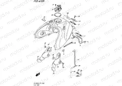 420B - FUEL TANK (DL1000AL8 E21) (FOR YVB,YWW)