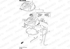 420B - FUEL TANK (GSX-R750L5 E28)