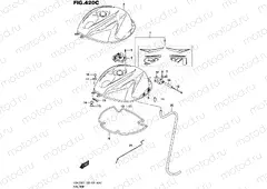 420C - FUEL TANK (GSX-R750L5 E33)