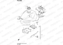 420C - FUEL TANK (GSX1300RAZL4 E33)