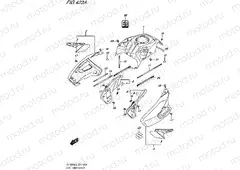 423A - FUEL TANK COVER (DL1000AL8 E21) (FOR YU1)