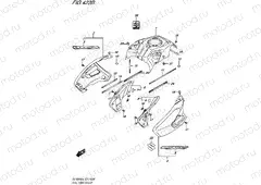 423B - FUEL TANK COVER (DL1000AL8 E21) (FOR YVB,YWW)