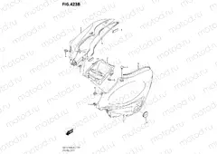 423B - FUEL TANK COVER (GSX-S125XA)