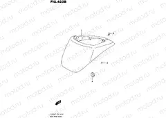 423B - FUEL TANK COVER (VL800L5 E19)