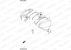 424A - FUEL TANK SIDE COVER