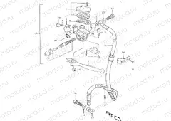 42A - FRONT MASTER CYLINDER (AJP)