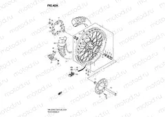 42A - REAR WHEEL (MODEL K8/K9)