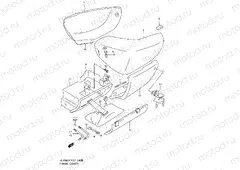 42B - FRAME COVER (MODEL K2/K3)