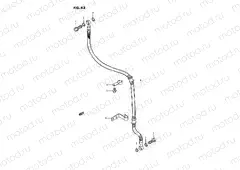 43 - FRONT BRAKE HOSE
