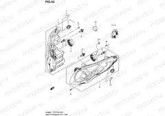 43 - FRONT COMBINATION LAMP