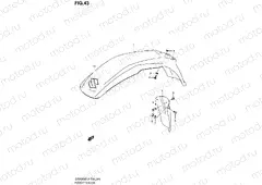 43 - FRONT FENDER