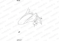 43 - FRONT FENDER