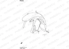 43 - FRONT FENDER