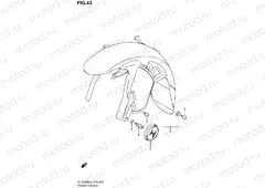 43 - FRONT FENDER