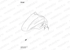 43 - FRONT FENDER (MODEL K7/K8)