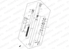 43 - FRONT FORK DAMPER