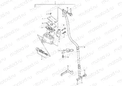 43 - FRONT MASTER CYLINDER