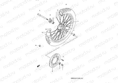 43 - FRONT WHEEL