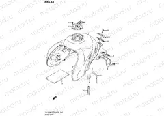 43 - FUEL TANK (DL1000L2 E28)